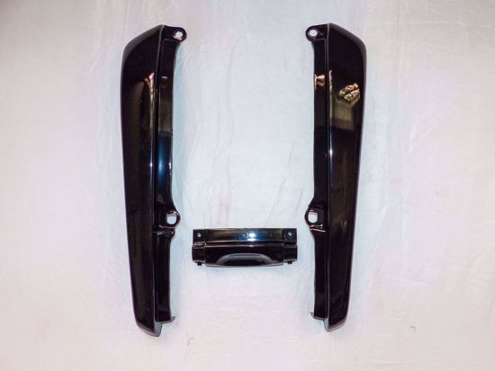 Picture of Seat Plastic Cowl(Black) (Set) - SAGA - CDI70 - 2000M